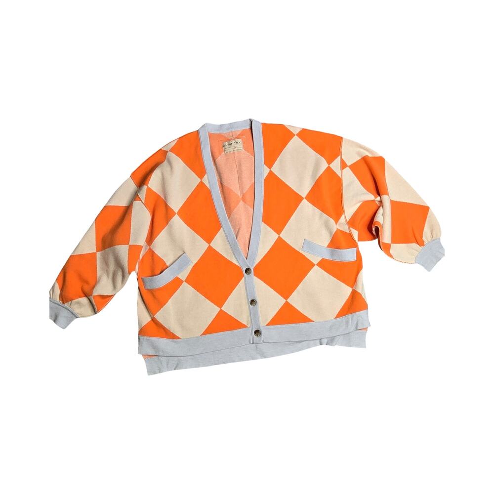 Free People We The‎ Free Manny Cardi Orange Size: XS - Picture 3 of 6